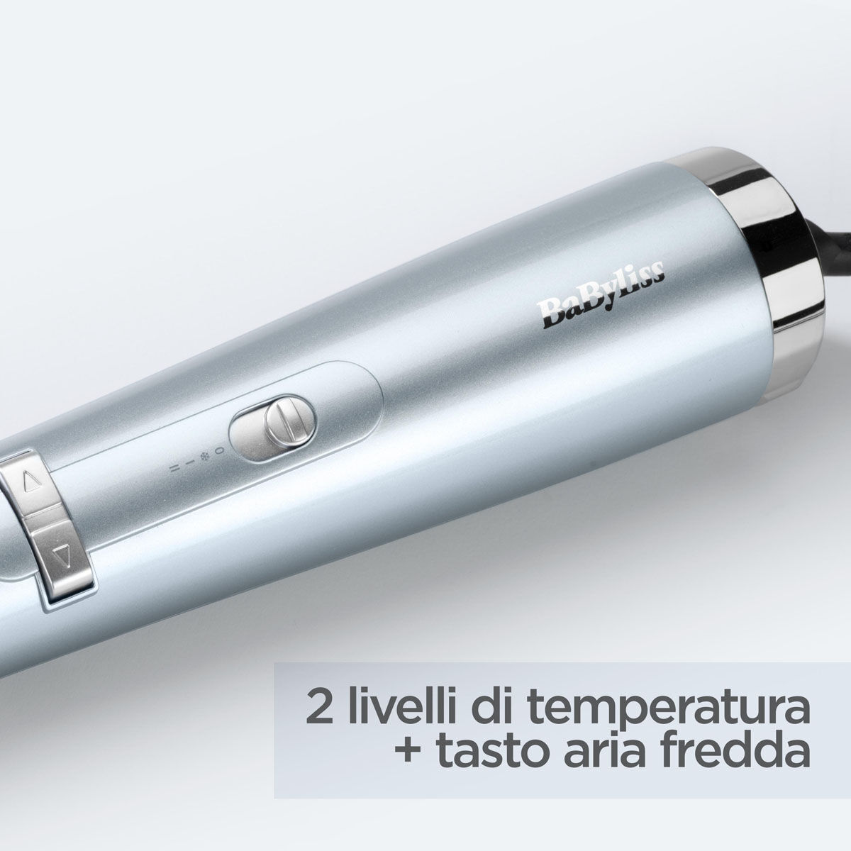 2 livelli di temperatura  + tasto aria fredda